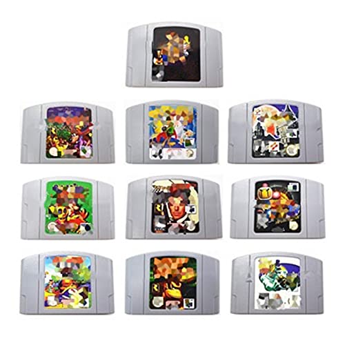 CMDZSW Clay Fighter Sculptor's Cut Series - Tarjeta de consola de videojuegos para Nintendo N64 (color: Banjo Kazooie)