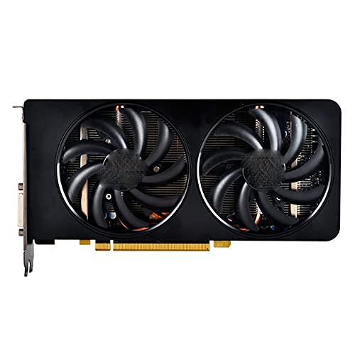 Cobeky Tarjetas de Video aptas para fit for AMD Radeon R9 270X 4GB Tarjetas de Pantalla gráfica GPU Computadora de Escritorio Tablero de Juegos Mapa Tarjeta gráfica para juegosTarjeta Gráfica