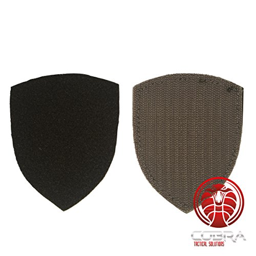 Cobra Tactical Solutions SAS Beret Skull Parche PVC Táctico Moral Militar con Cinta adherente de Airsoft Paintball para Ropa de Mochila táctica