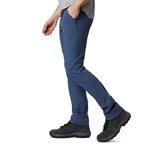 Columbia Triple Canyon, Pantalones de senderismo, Hombre, Azul (Dark Mountain), Talla W36/L32