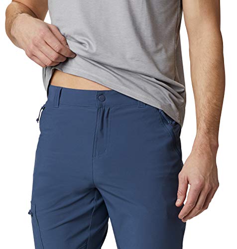 Columbia Triple Canyon, Pantalones de senderismo, Hombre, Azul (Dark Mountain), Talla W36/L32