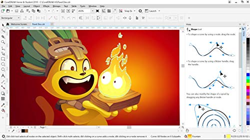 CorelDRAW Home & Student 2019 | Home and Student | 1 Dispositivo | PC | Código de activación PC enviado por email