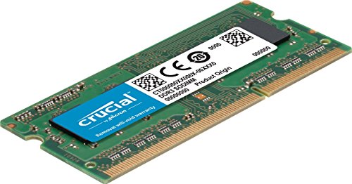 Crucial RAM CT2K8G3S160BM 16 GB (2 x 8 GB) DDR3 1600 MHz CL11 Kit de memoria Mac