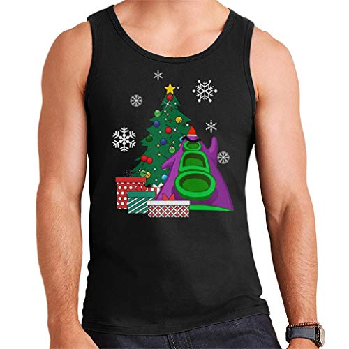 Day of The Tentacle Around The Christmas Tree Men's Vest