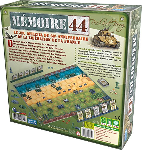 Days of Wonder 7301 Memoir 44 - Juego de Estrategia (de 2 a 4 Jugadores)