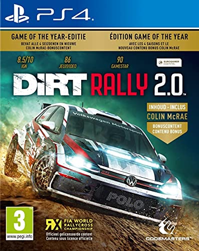 Desconocido Dirt Rally 2.0 Edición de Juego del Año, Incluyendo Colin McRae FLATOUTPack