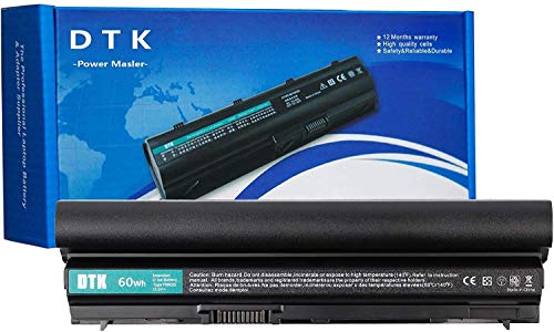 DTK Batería para DELL RFJMW K4CP5 Y61CV J79X4 FRR0G Latitude E6120 E6220 E6230 E6320 E6330 E6430S Baterías portátiles y netbooks 11.1V 60Wh