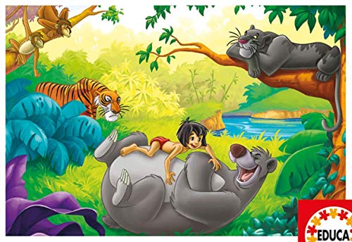 Educa - Animal Friends Disney Puzzles, 2x50 Piezas, Multicolor (13144)