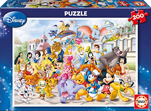 Educa - Cabalgata Disney Puzzle, 200 Piezas, Multicolor (13289)