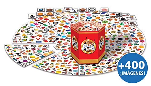 Educa - Lince-Edición Familia Juego de Mesa, Multicolor, 400 imágenes (16146)