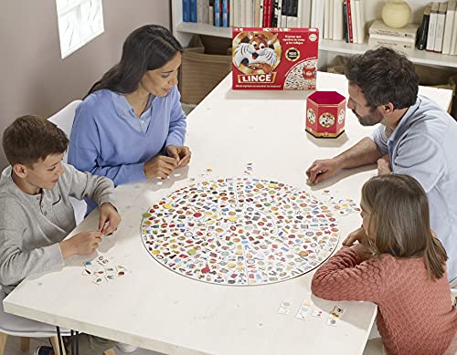 Educa - Lince-Edición Familia Juego de Mesa, Multicolor, 400 imágenes (16146)