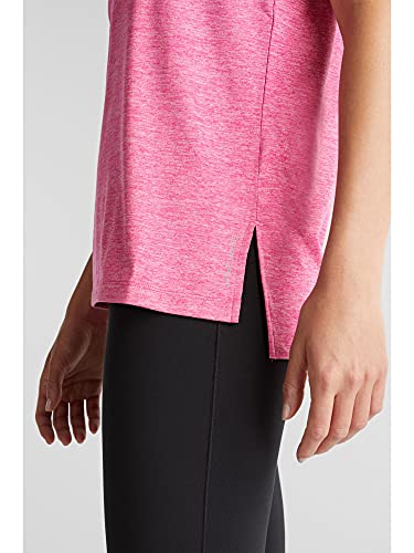 ESPRIT Sports RCS t-Shirt Edry Camisa de Yoga, 661 Rosa Fucsia 2, S para Mujer