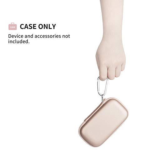 Estuche Funda para MP3/MP4 Reproductor Bluetooth Portátil, SUPEREYE/AGPTEK/Victure/IHOUMI/mibao/MYMAHDI de Caja,Cubrir de Tapa Dura Caso Bolso Protectora(Rose Gold)