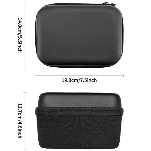 Estuche Funda para Polaroid Originals Now/i-Type/Originals OneStep+/One Step 2 Cámara Instantánea, Cubrir Bolsa Caja de Tapa Dura Caso Bolso Protectora (Black)