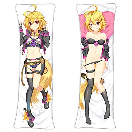 Feimao Kairi Sei Million Leader Arthur Body Funda de Almohada 150cmx50cm(59inx19.6in) Peach Skin Largo Abrazando Cuerpo Fundas de Almohada