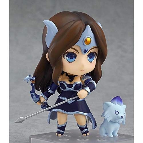 FJKYF Modelo De Animecute Dota 2 Game Mirana Nightshade Character PVC Figuras De Acción Colección Juguetes 10Cm