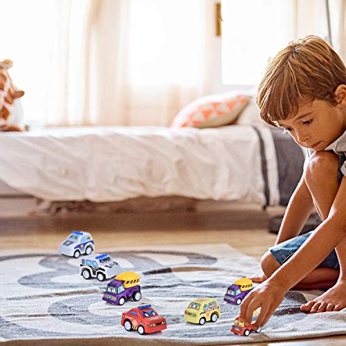 FORMIZON 20 pcs Coches de Juguetes, Coche Metalico Juguete, Mini Coches Cars, Coches Juguete para Niños, Coches de Juguetes Metalicos Conjunto de Juguetes para Niños Niñas