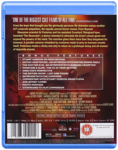 From Beyond [Reino Unido] [Blu-ray]