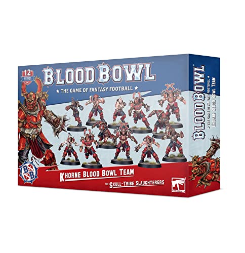 Games Workshop - Blood Bowl: Equipo de Khorne Blood Bowl: Los mataderos de la tribu del cráneo