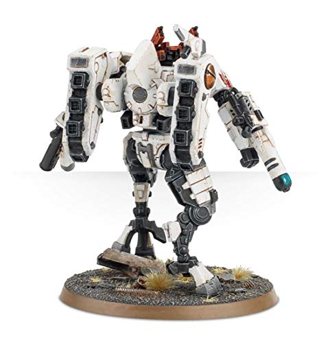 Games Workshop Miniaturas Citadel Tau Empire Commander Warhammer 40k, Figuras Incluye XV85 Enforce Battlesuit y XV86 Coldstar Battlesuit (99120113060)