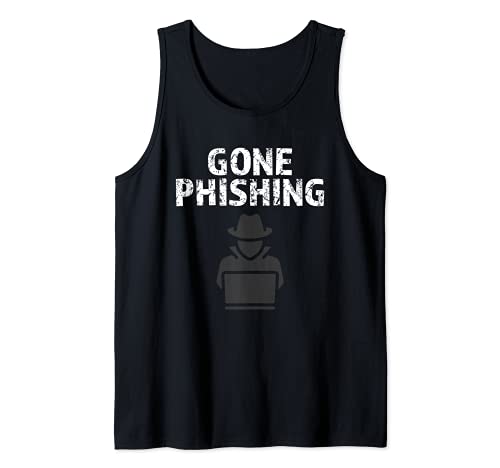 Gone Phishing - Cool Online Cyber Security Hacker / Expert Camiseta sin Mangas