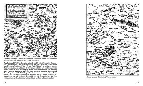 Görner, G: Alte Thüringer Landkarten 1550-1750