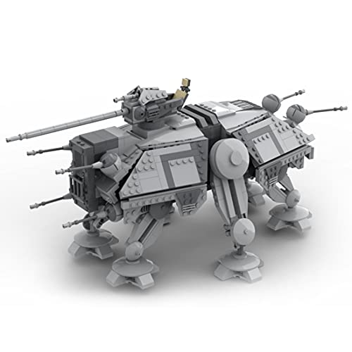 GUDA Técnica Star Wars - Maqueta de tropas imperiales (1267 piezas, AT-TE MOC-87375) Interstellar Ejército de transporte de tropas, compatible con Lego Star Wars