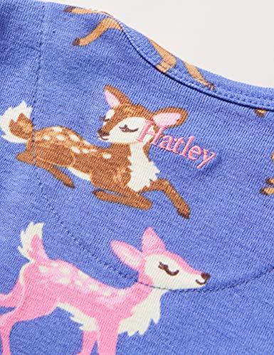 Hatley Organic Cotton Long Sleeve Printed Pyjama Set Juego de Pijama, Sweet Fawns, 9-12 Months para Bebés