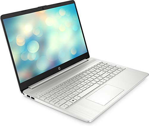 HP 15s-fq2041ns - Ordenador portátil de 15.6" FullHD (Intel Core i5-1135G7, 16GB de RAM, 512GB SSD, Intel Iris Xe, Sin sistema operativo) Plata - teclado QWERTY Español