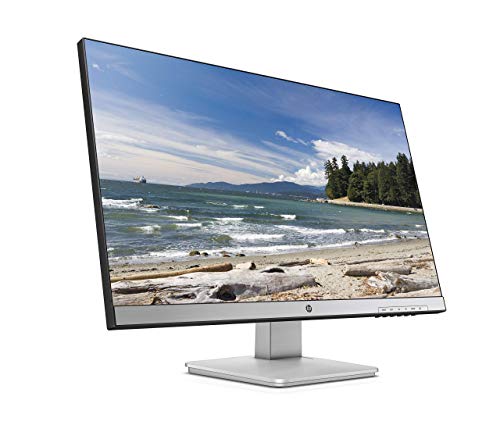 HP 27q – Monitor de 27” Quad HD (2560 x 1440, 75Hz, 2ms, TN, 16:9, HDMI, DisplayPort, DVI-D, Antirreflejo, Low Blue Light, Inclinación Ajustable) Plata