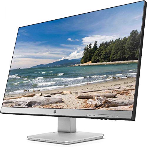 HP 27q – Monitor de 27” Quad HD (2560 x 1440, 75Hz, 2ms, TN, 16:9, HDMI, DisplayPort, DVI-D, Antirreflejo, Low Blue Light, Inclinación Ajustable) Plata