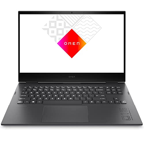 HP OMEN 16-c0019ns - Ordenador Portátil Gaming de 16.1" FHD (AMD Ryzen 7-5800H, 16GB DDR4-SDRAM, 512GB SSD, AMD Radeon RX 6600M 8GB, FreeDOS) Plata Mica - Teclado QWERTY Español