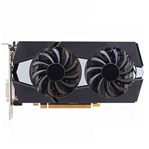 Jispezlan Tarjeta de videoFit for Sapphire R9 270X 2GB Tarjetas de Video GPU Fit for AMD Radeon R9270 2GB 256Bit Tarjetas gráficas Computadora de Escritorio PC Juegos HDMI DVI Carta gráfica