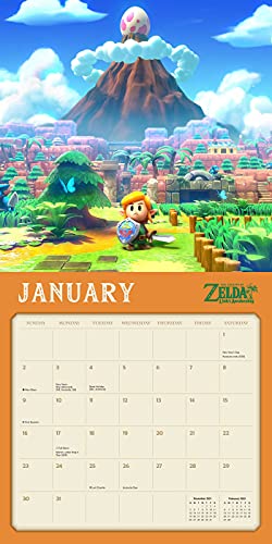 LEGEND OF ZELDA 2022 WALL CALENDAR