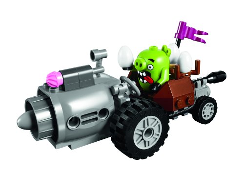 LEGO Angry Birds - Fuga en el Coche de los Cerdos, Juego de construcción (75821)