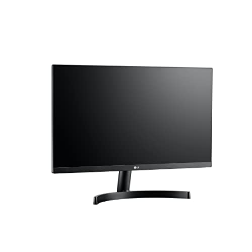 LG 24MK600M-B - Monitor FHD de 60,4 cm (23,8") con Panel IPS (1920 x 1080 píxeles, 16:9, 250 cd/m², NTSC >72%, 1000:1, 5 ms, 75 Hz) Color Negro