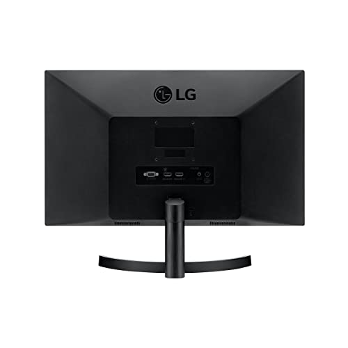 LG 24MK600M-B - Monitor FHD de 60,4 cm (23,8") con Panel IPS (1920 x 1080 píxeles, 16:9, 250 cd/m², NTSC >72%, 1000:1, 5 ms, 75 Hz) Color Negro