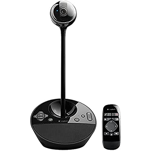 Logitech BCC950 Webcam Solución de Videoconferencia, Full HD 1080p, Video-Llamadas, Teams, Zoom, Fuze, Google Meet, Jabber, WebEx, BlueJeans, BroadSoft, GoToMeeting, Vidyo, Portátil/PC/Mac/Android