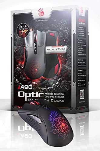 Marque+inconnue - Gaming mouse a4tech bloody a90 blazing usb metal xglide armor boot