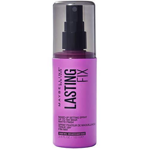 Maybelline New York - Fijador De Maquillaje Lasting Fix Spray, Transparente, Vanilla, 100 Mililitro