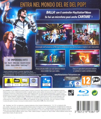 Michael Jackson The Experience D1 Vers. [Importación italiana]