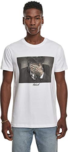 Mister Tee Trust tee Camiseta, Blanco, S para Hombre