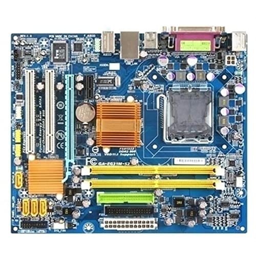 MKIOPNM Placa Base de Escritorio de computadora Fit for Gigabyte GA-EG31M-S2 EG31M-S2 DDR2 LGA 775 G31M-ES2L G31