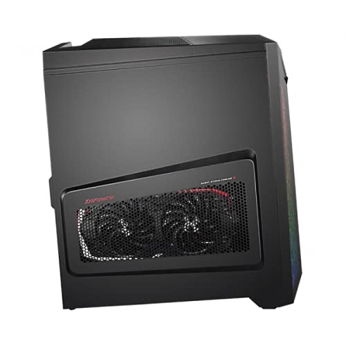 MSI Infinite A 9SD-816MYS Gaming PC - Core i7 9700 (8 núcleos, 4,7 GHz), 32 GB DDR4, 1 TB SSD, 2 TB HDD, Nvidia GeForce RTX 2070, WiFi 11ac y BT 4.2, DVD RW, Windows 10 Pro - 9S6-B91561-816