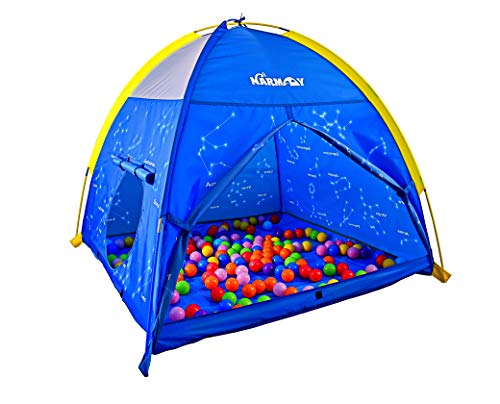 NARMAY Play Tent - Tienda de campaña para niños en interiores y exteriores, 48 x 48 x 40 pulgadas