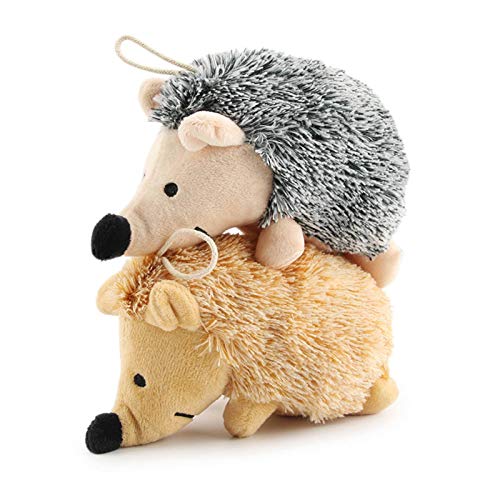 NC Hedgehog Soft Plush Dog Toys Small/Large Dogs Interactive/Squeaky Sound Toy Chew Bite Resistanttoy Pets Accessories Supplies