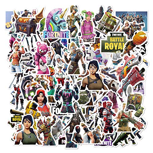 No Repetir fortnite Fort Night Jedi Survival Eat Pollo Maleta de Viaje Trolley Sticker 104PCS