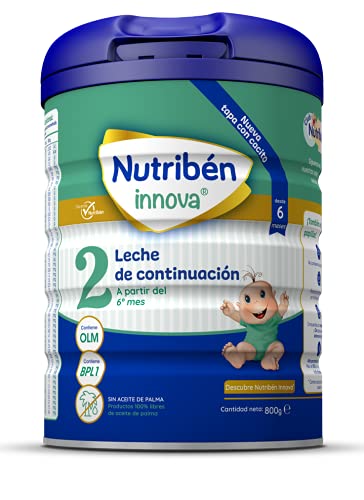 Nutribén OLM Innova 2 Leche en Polvo de Continuación para Bebés de 6 a 12 meses, 800g