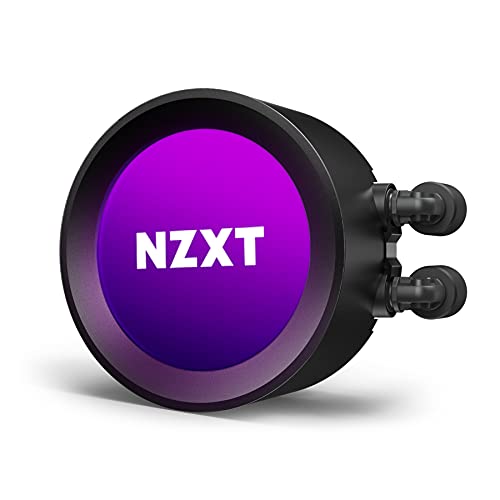 NZXT Kraken Z53 240 mm - RL-KRZ53-01 - Enfriador líquido de CPU AIO RGB - Pantalla LCD personalizable Bomba mejorada Conector RGB Ventiladores de radiadorAerP de 120 mm(2incluidos)