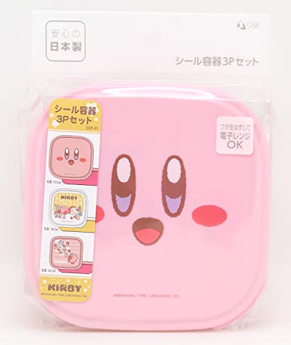 OSK Kirby's Dream Land Bento - Fiambrera (3 unidades, 220 ml, H/K SSP-31) de Japón